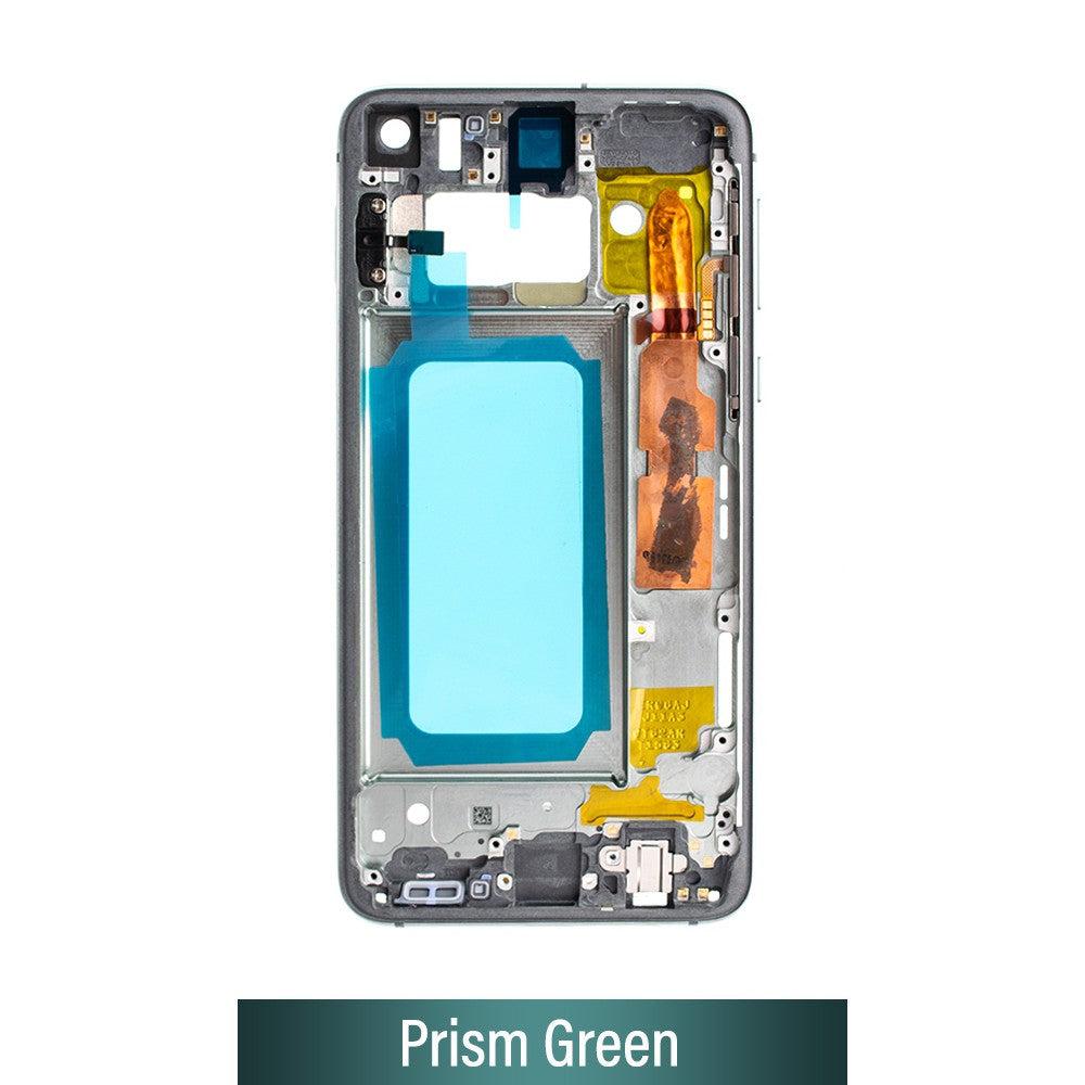 Chassis Mid Frame Cover Replacement Assembly for Samsung Galaxy S10 E G970F-Prism Green Chassis Mid Frame Cover Replacement Assembly for Samsung Galaxy S10 E G970F-Prism Green